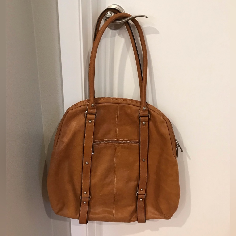 Chocolat Blu leather tote